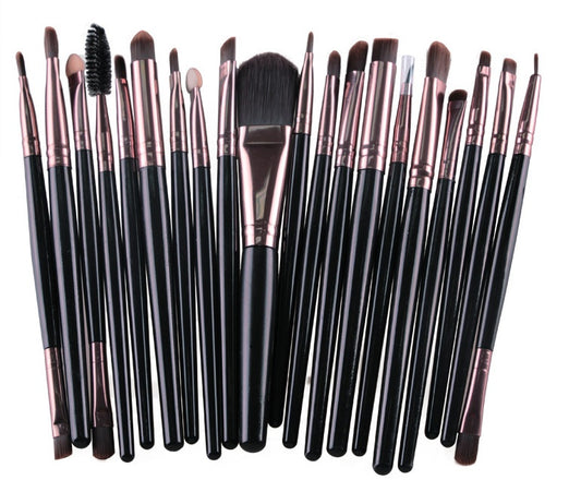 20 pc Makeup Brush Set - Brinxx Couture