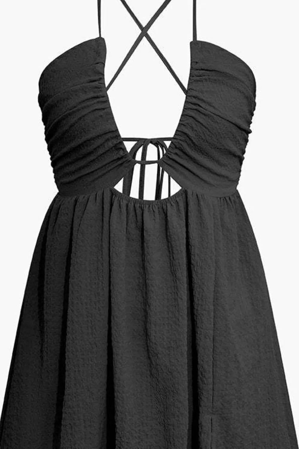 Cutout Slit Sleeveless Cami Dress - Brinxx Couture