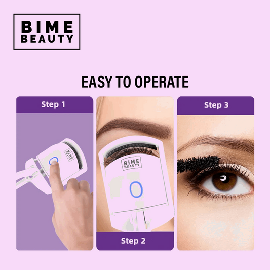 Electric Hot Heated Eyelash Curler - BimeBeauty