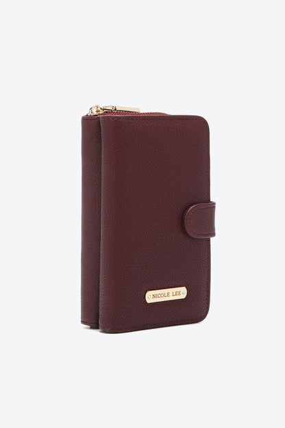 Nicole Lee USA Two-Piece Crossbody Phone Case Wallet - Brinxx Couture