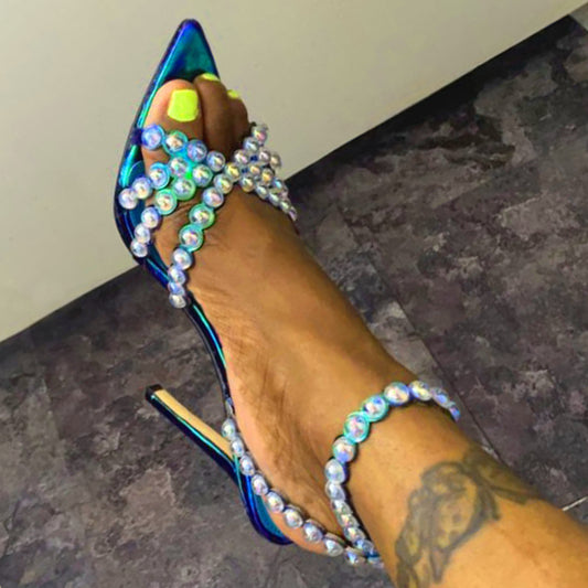 Pointed Gradient Stiletto Heels - Brinxx Couture