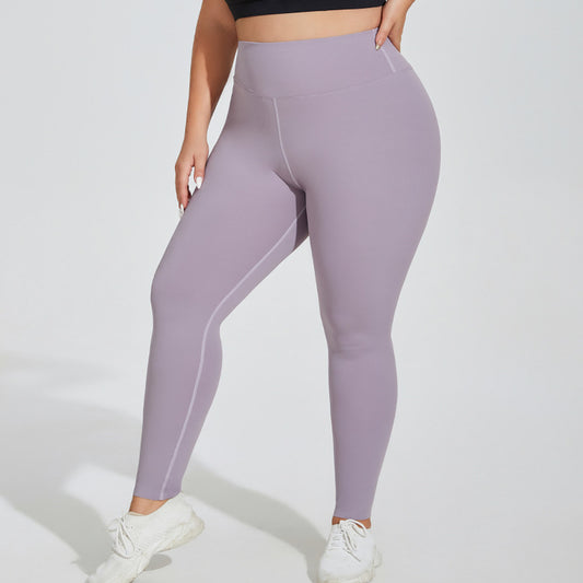 Plus Size High Waist Yoga Pants - Brinxx Couture