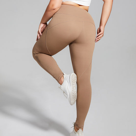 Plus Size Quick Dry Leggings - Brinxx Couture