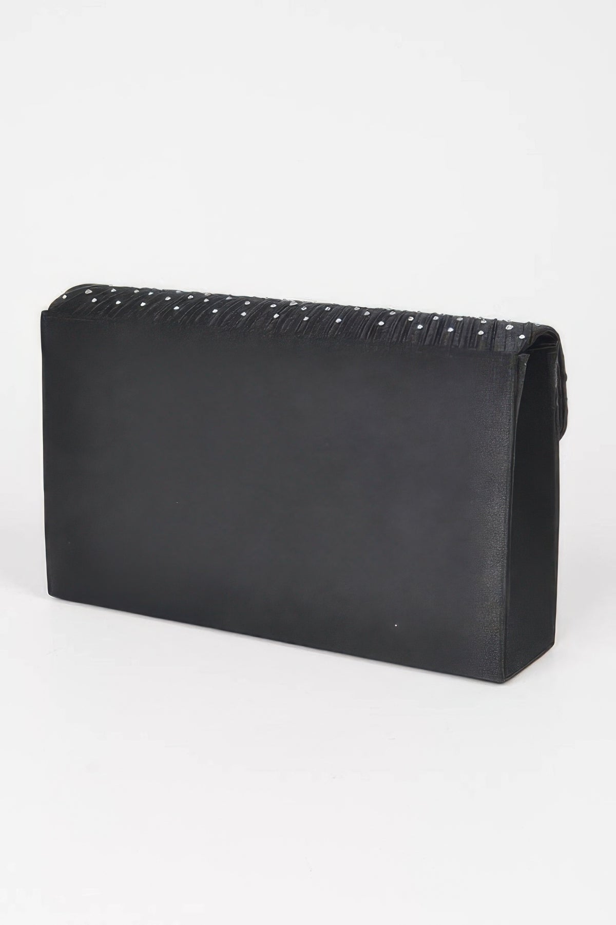 Rhinestone Satin Party Clutch - Brinxx Couture