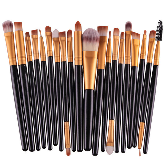20 pc Makeup Brush Set - Brinxx Couture