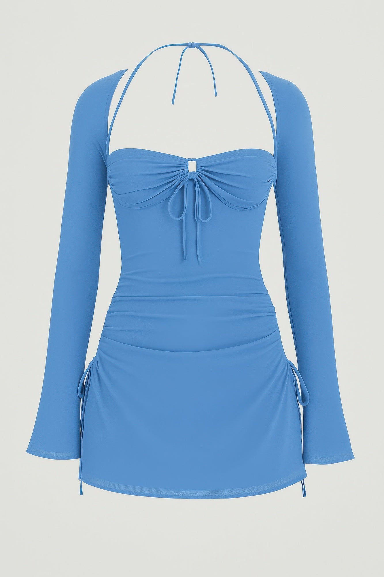 Peek Hole Mini Dress - Flirty Cutout Detail - Brinxx Couture