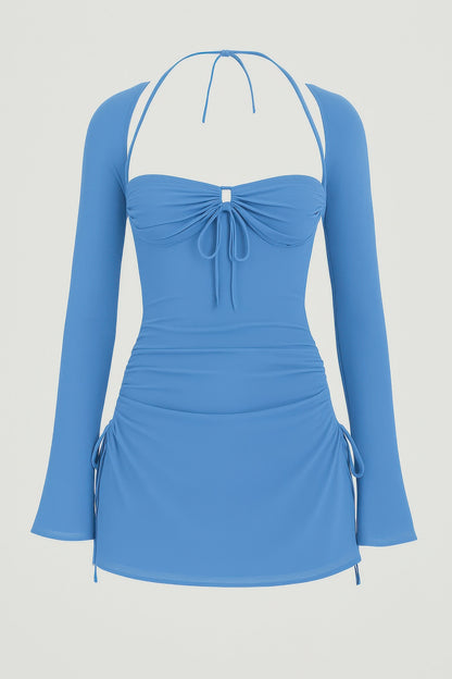 Peek Hole Mini Dress - Flirty Cutout Detail - Brinxx Couture