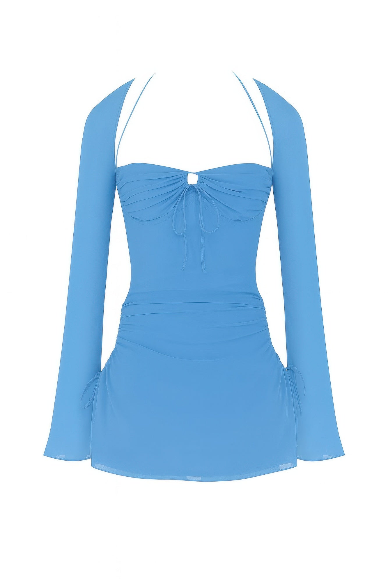 Peek Hole Mini Dress - Flirty Cutout Detail - Brinxx Couture