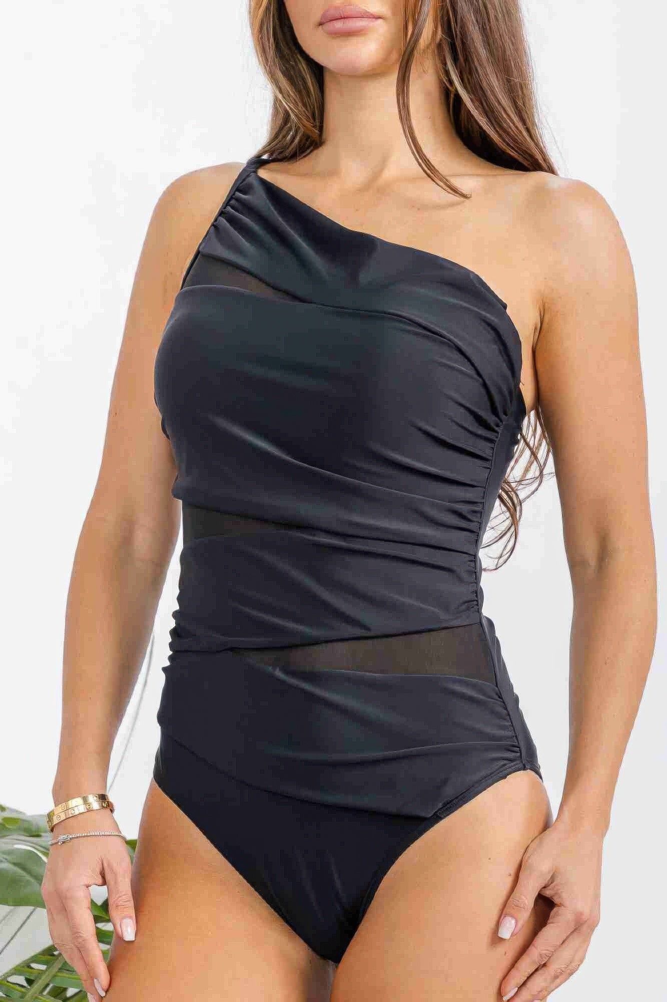 Black One Should Cut Out Swimwear - Brinxx Couture