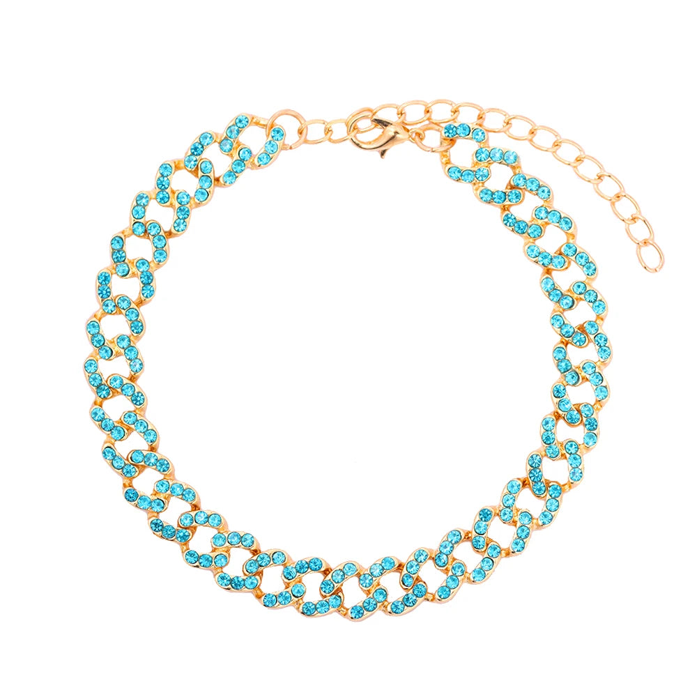 Cuban Foot Bracelet - Brinxx Couture