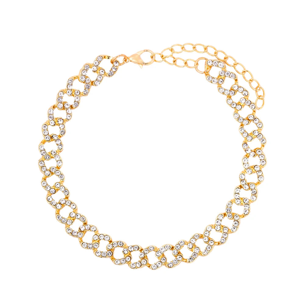 Cuban Foot Bracelet - Brinxx Couture