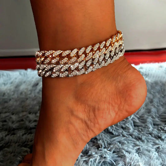 Cuban Foot Bracelet