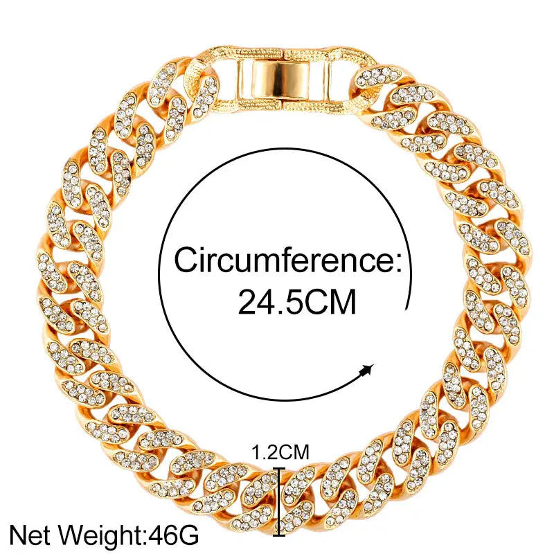 Cuban Foot Bracelet - Brinxx Couture