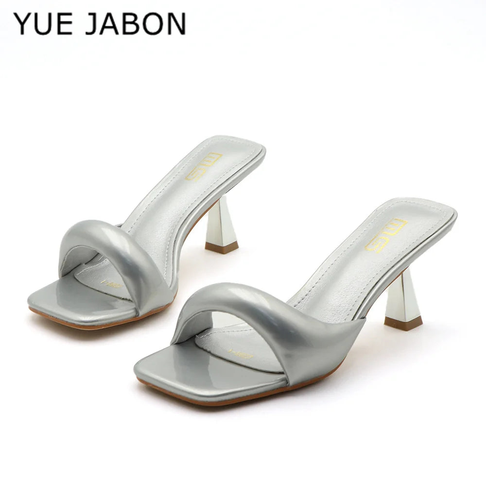 Open Toe Slingback Heel - Brinxx Couture