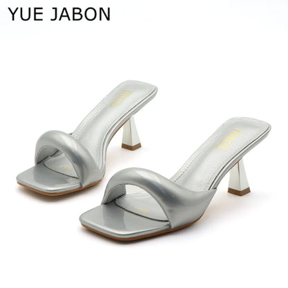 Open Toe Slingback Heel - Brinxx Couture