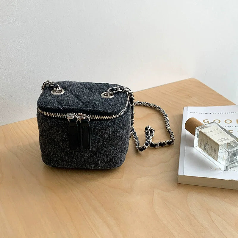 Denim Crossbody Bag - Brinxx Couture