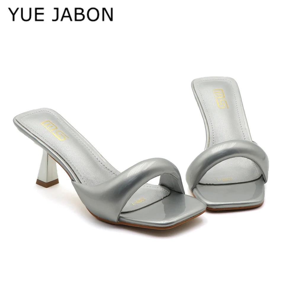Open Toe Slingback Heel - Brinxx Couture