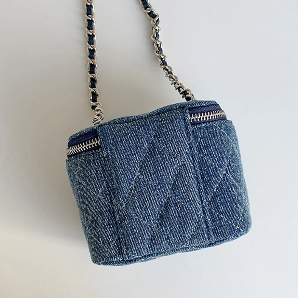 Denim Crossbody Bag - Brinxx Couture