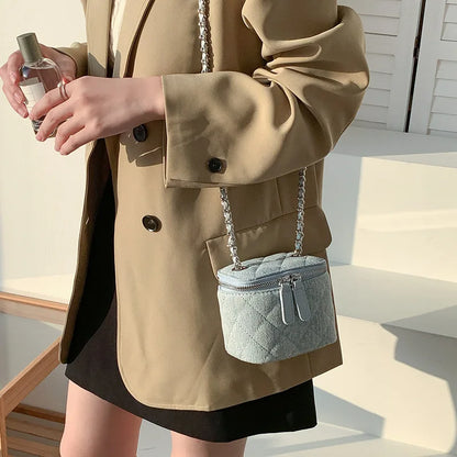 Denim Crossbody Bag - Brinxx Couture