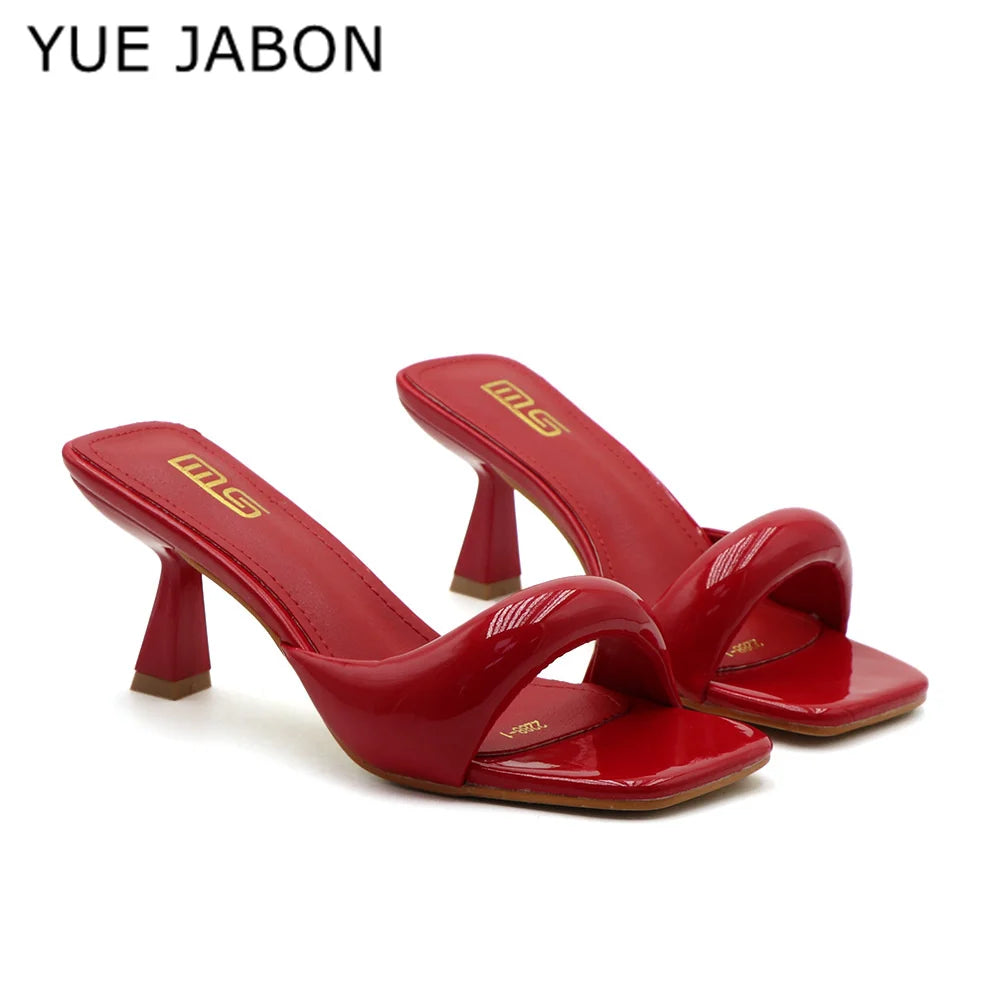 Open Toe Slingback Heel - Brinxx Couture
