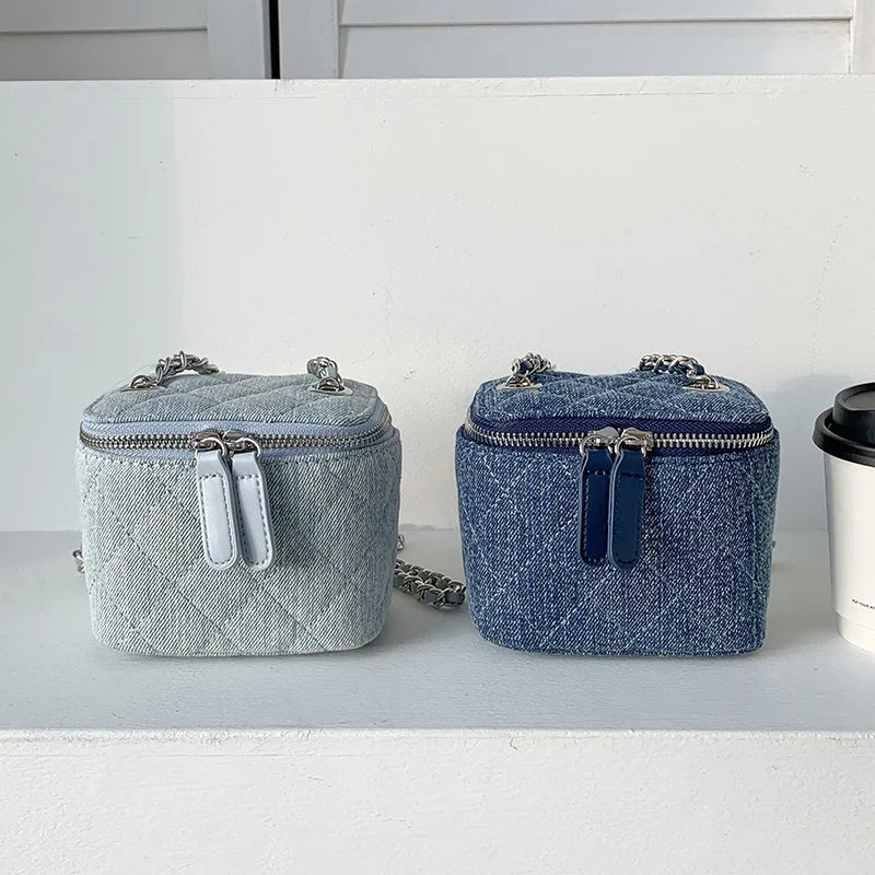 Denim Crossbody Bag - Brinxx Couture