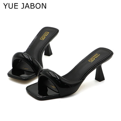 Open Toe Slingback Heel - Brinxx Couture