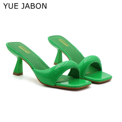 Open Toe Slingback Heel - Brinxx Couture