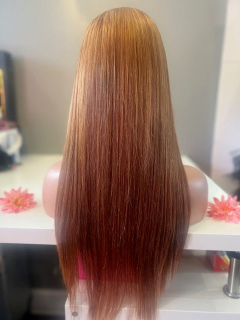 Honey Cinnamon Wig - Brinxx Couture