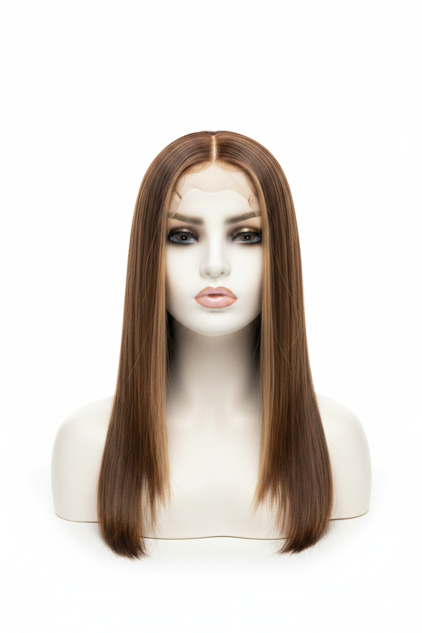 The Honey Cinnamon — One-of-a-Kind Luxury Wig