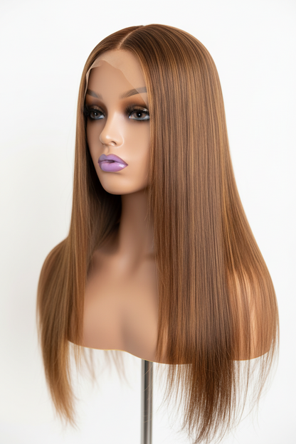 The Honey Cinnamon — One-of-a-Kind Luxury Wig